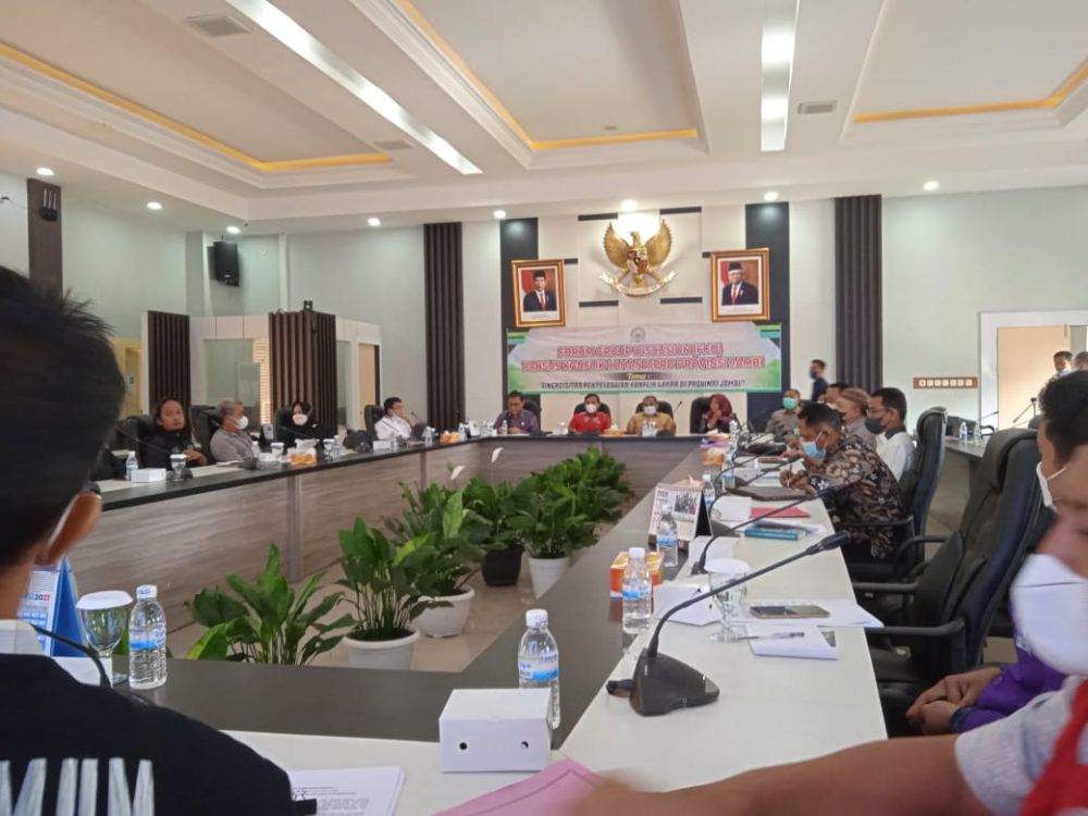 DPRD Provinsi Jambi Gelar FGD Konflik Lahan