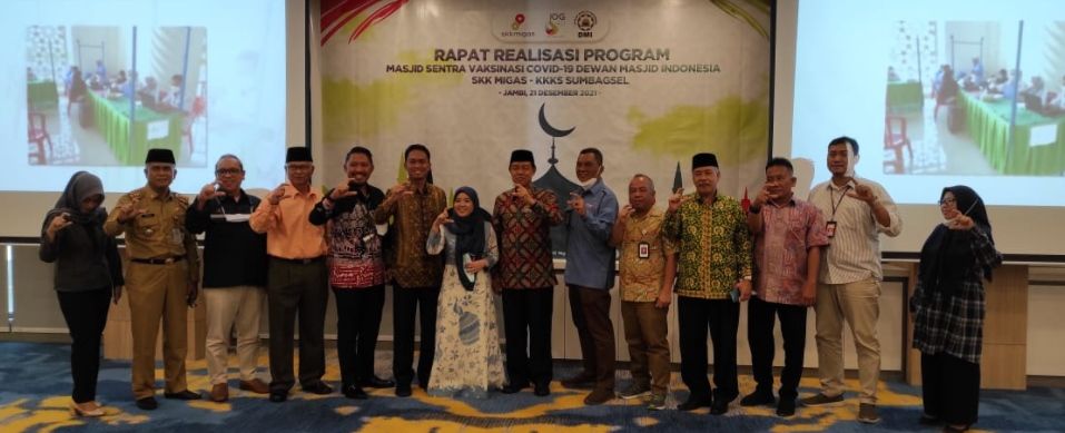 2 Ribu Warga Jambi Divaksin Lewat Program SKK Migas - KKKS Bersama DMI