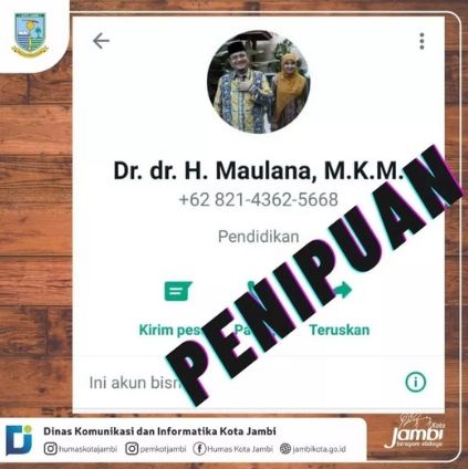 Akan Bawa ke Jalur Hukum Namanya Dicatut, Ini Kata Wawako Maulana