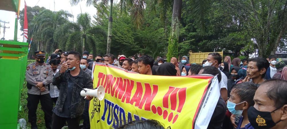 Disdik Merangin Digeruduk Siswa, Minta Kepala Sekolah Dicopot