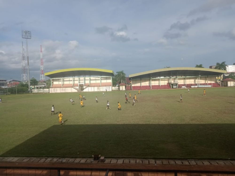 Laga Uji Coba Tim Tanjab Barat, Coach Bujang Sebut Pemain Siap Secara Fisik dan Taktik