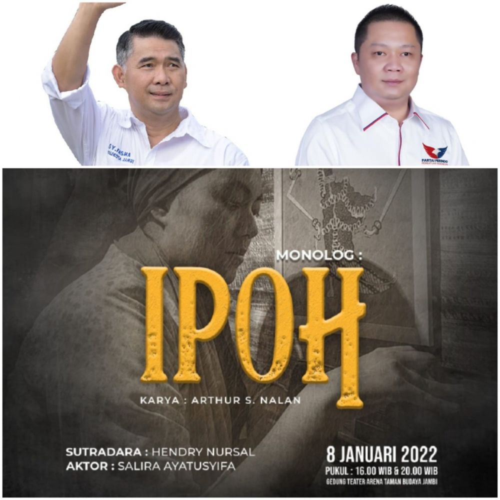 Syarif Fasha dan Hendry Attan Direncanakan Nonton 'Ipoh' Pergelaran Teater Tonggak