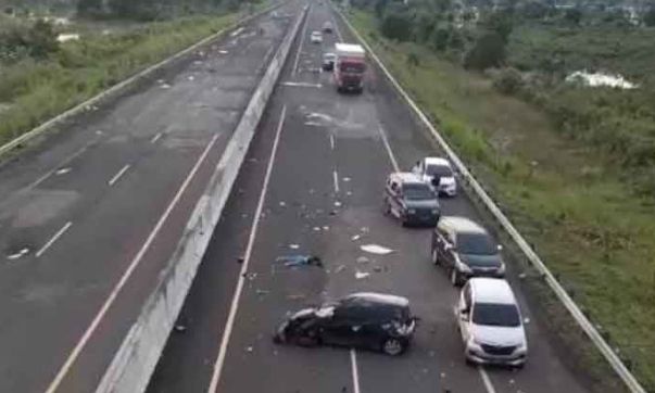 Ini Kronologis Laka Maut di Tol Kayuagung Palembang