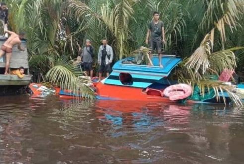 Speedboat VS Perahu Ketek, 2 Orang Tewas
