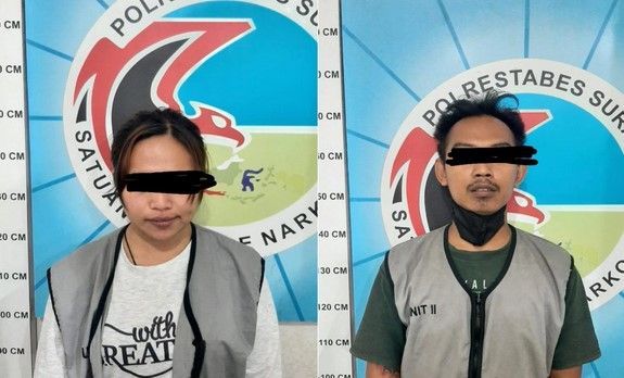 Demi Bayar Utang, AF dan SW Berbuat Terlarang di Kamar Indekos Simo Pomahan Surabaya   