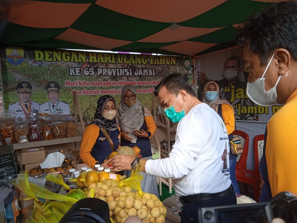 Pasar Tani Meriahkan HUT Jambi ke-65, Gubernur Jambi Al Haris Sampaikan Ini