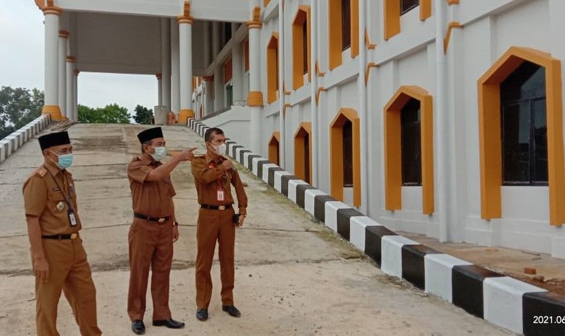 Masih Dibangun, Kantor Bupati Ditempati Akhir Tahun