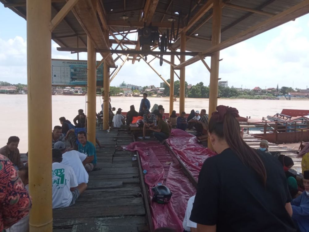 Keluarga Korban Tenggelam di Sungai Batanghari Gelar Yasinan