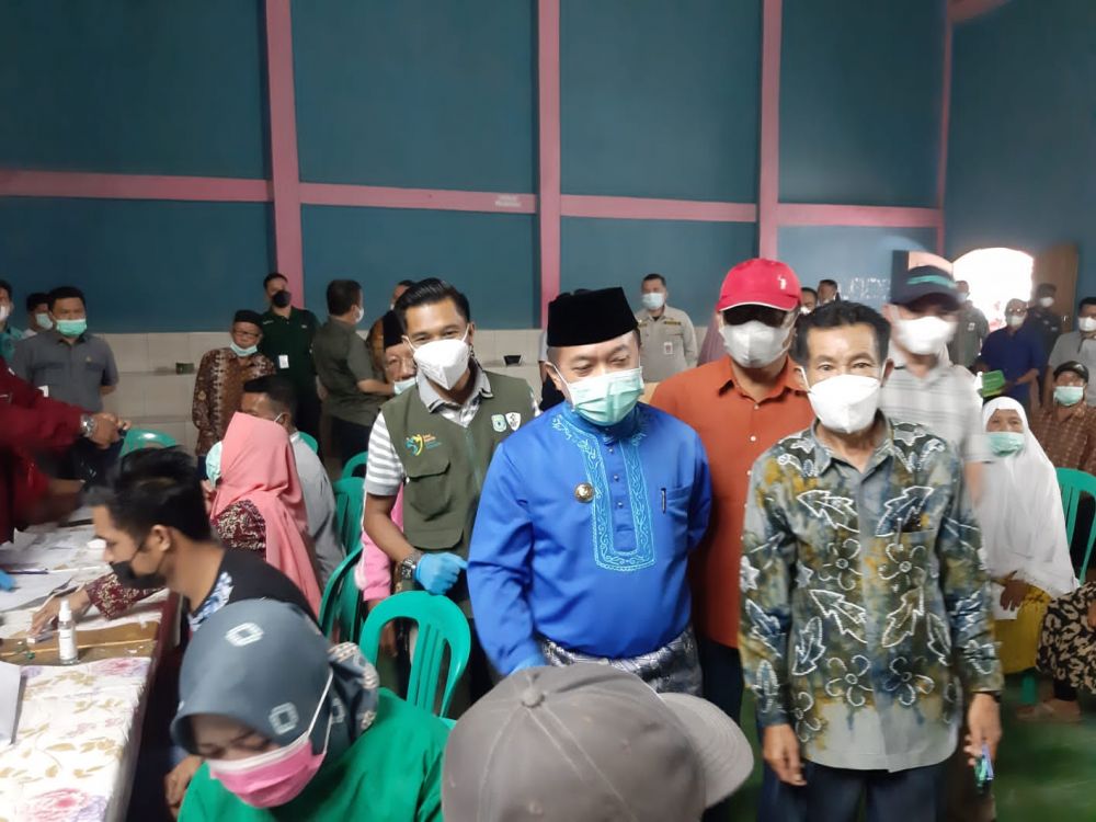 Genjot Vaksin di Kerinci, Gubernur Jambi Al Haris Turunkan Pejabat Struktural