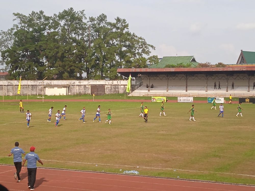 Tampil Menyerang, PS Kota Jambi Rebut Tiket Final Gubernur Cup 2022