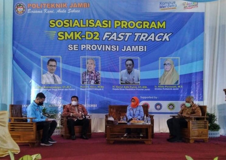 Politeknik  Jambi Gelar Sosialisasi Program D2 Fast Track   