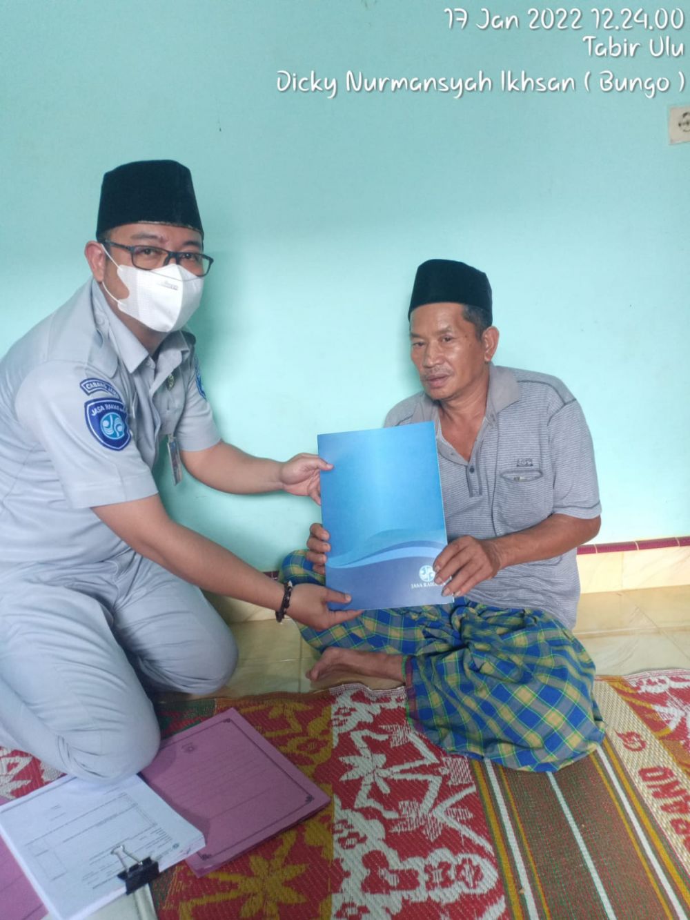 JASA RAHARJA Cabang Jambi Memberikan Santunan Kecelakaan