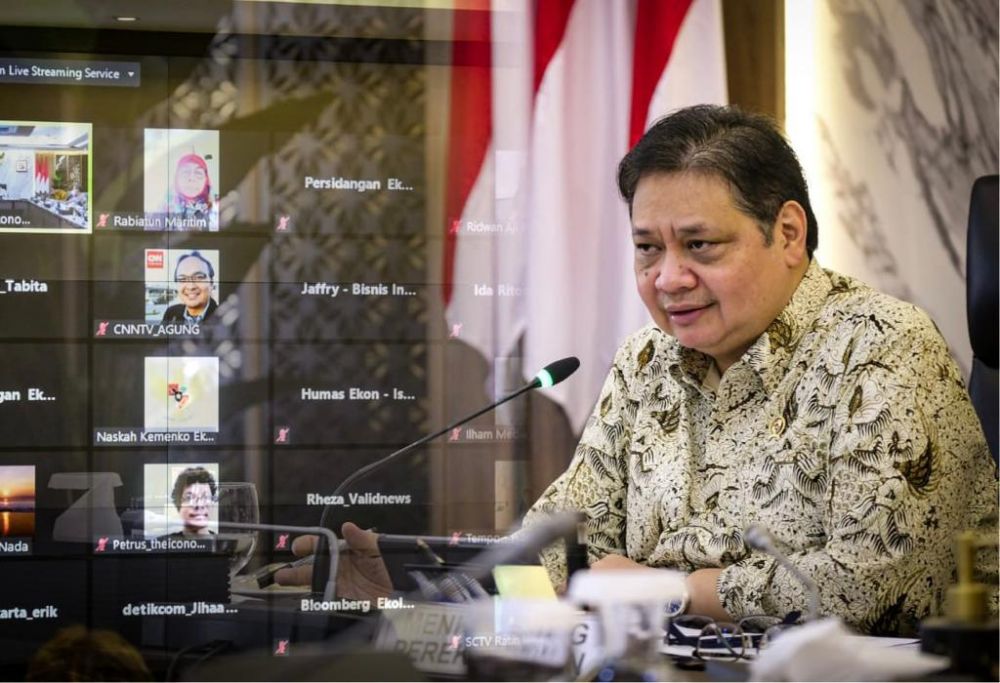 Menko Airlangga : Neraca Perdagangan Indonesia Surplus dan Rekor Tertinggi