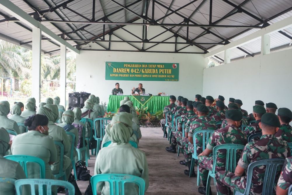 Danrem 042/Gapu : Tugas Operasi Adalah Kehormatan dan Kebanggaan Bagi Prajurit 