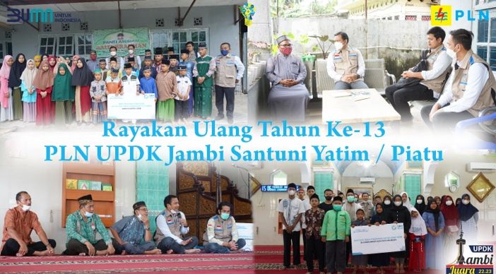 PLN UPDK Jambi Gelontorkan Santunan Biaya Pendidikan