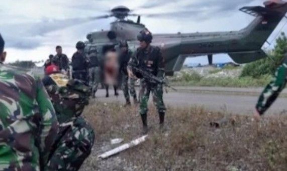 Begini Kondisi Anggota TNI AD yang Ditembak KKB Saat Kerja Bakti