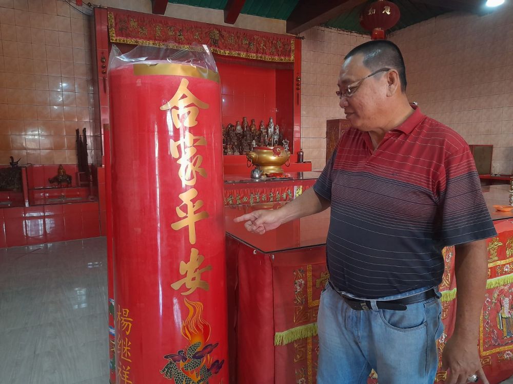 Ornamen Lilin Super Besar di Klenteng Cheng Hua Keng, Ternyata Ini Maknanya 