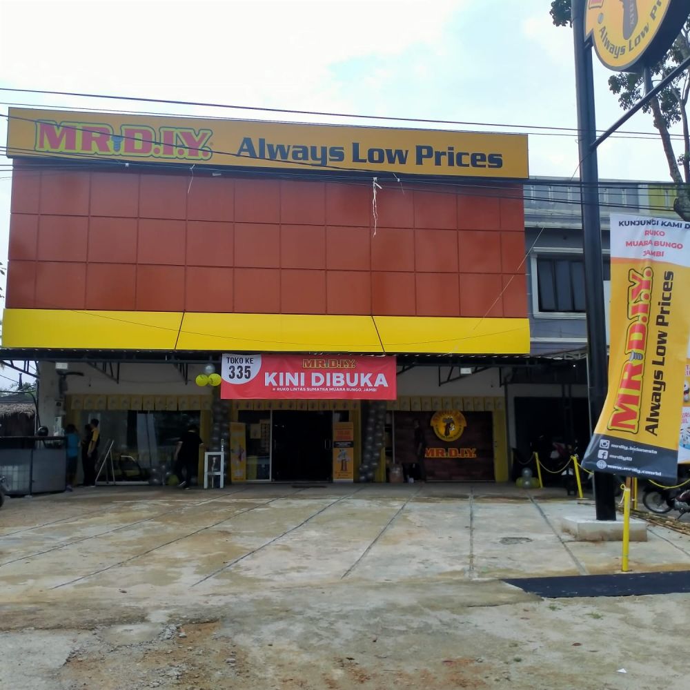 Buka Toko Baru di Bungo, Ini Keuntungan Belanja di MR DIY Muarabungo