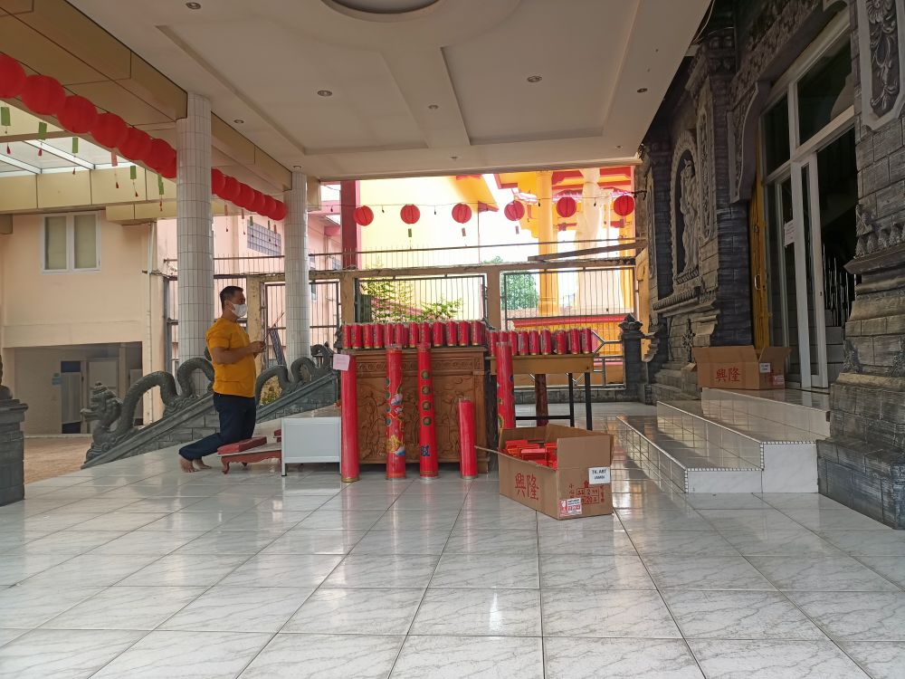 Umat Tionghoa di Kota Jambi Antusias Sambut Imlek