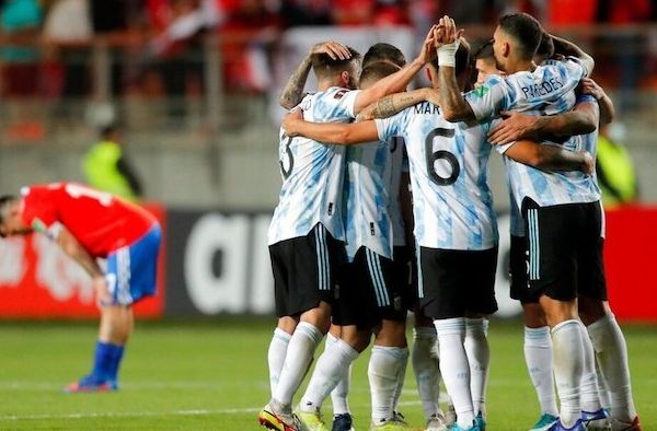 Hasil Kualifikasi Piala Dunia Qatar Zona Amerika Selatan: Argentina dan Chile Menang Tipis