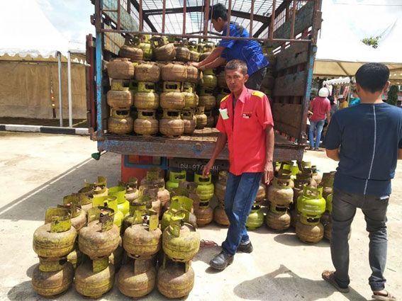 Gas 3 Kg Paling Tinggi Rp 21.800 Pertabung    