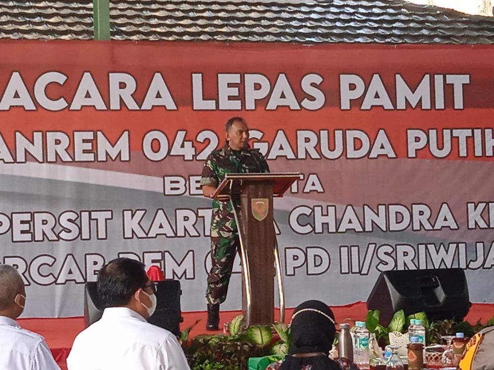 Danrem 042/Gapu Sedih Tinggalkan Jambi, Ini Alasannya