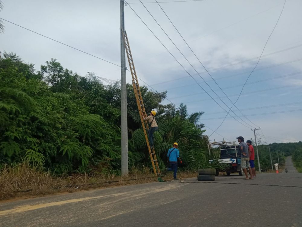 Kabel PLN Putus Bikin Warga Cemas