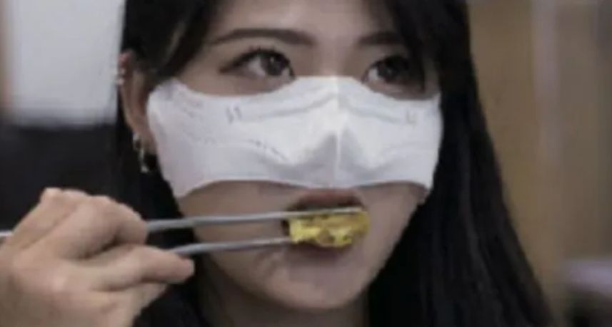Korsel Produksi Masker Khusus Hidung, Agar Tetap Aman saat Makan