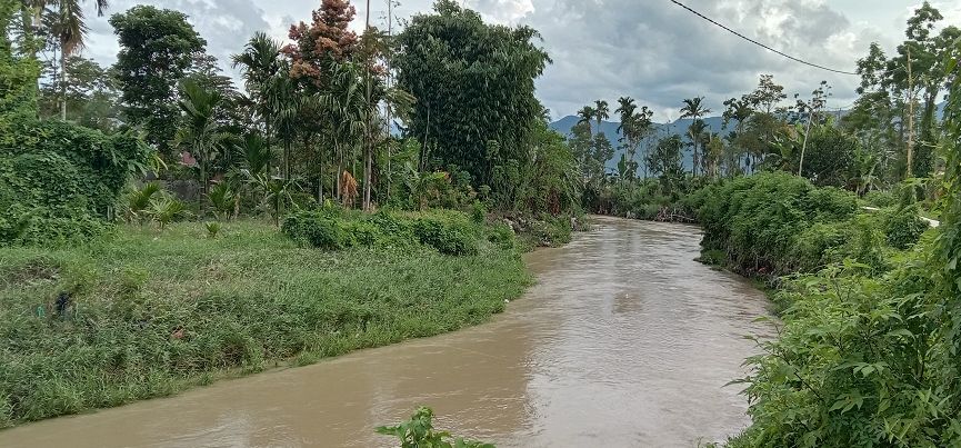 Berwarna Kecoklatan, Air Sungai Batang Merao Diduga Tercemar