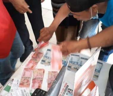Uang Palsu Diedarkan di Lombok, Dipesan dari Jawa secara COD
