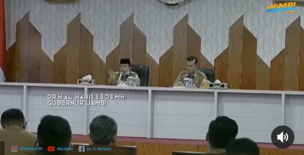 Buntut Sidak SMA TT, Gubernur Jambi Al Haris Kumpulkan ASN Alumni SMA TT