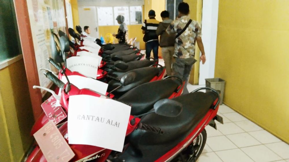 11 Motor Dinas Koordinator Kecamatan PKH Nunggak Pajak