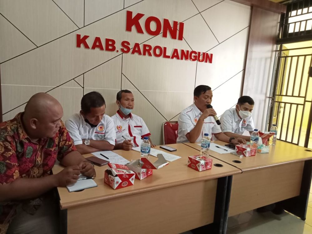 Minim Anggaran, Ketua KONI Sarolangun Minta Bangun Komunikasi dengan Swasta