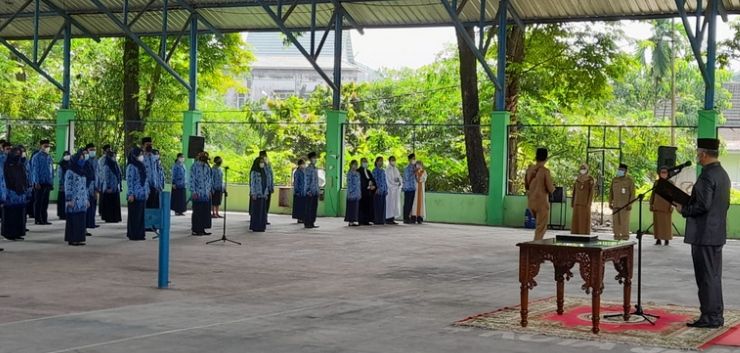 Ratusan Pegawai Diambil Sumpah, Ini Pernyataan Kepala BKSDM Kota Jambi