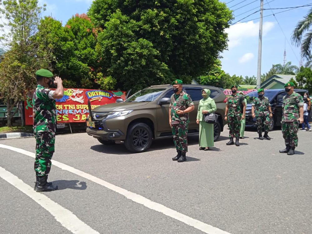 Danrem Brigjen TNI Supriono Tiba di Makorem 042/Gapu