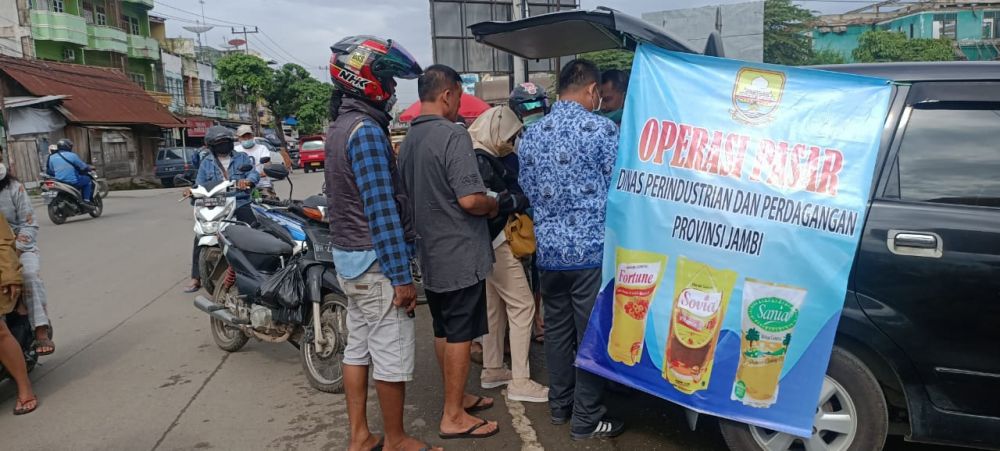 Cegah Kelangkaan Minyak Goreng, Disperindag Terus Gelar Operasi Pasar