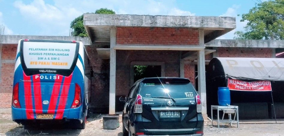 Gedung Polsek Kota Sarolangun Mangkrak Tak Punya Anggaran Lanjutkan Pembangunan