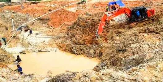 DLH Sebut 6 Sungai Tercemar Aktivitas PETI Jadi Penyebabnya