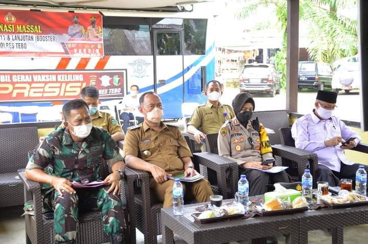 Realisasi Vaksinasi Covid-19 di Kabupaten Tebo Capai 92 Persen