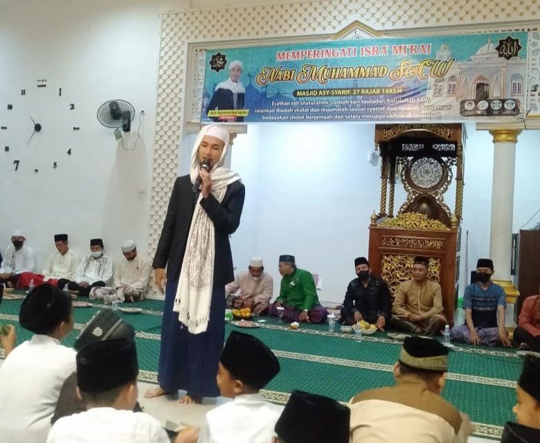 Warga RT 42 Mayang Mangurai Peringati Isra' Miraj