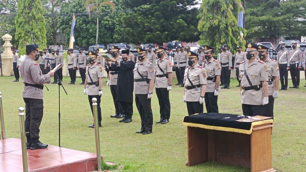 Wakapolres Bungo dan Kapolsek Dimutasi, Ini Penggantinya