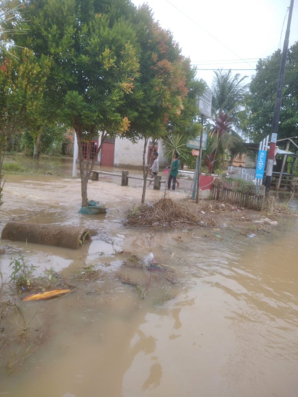 Hujan Semalaman, Perumahan Kembar Lestari Terendam Banjir