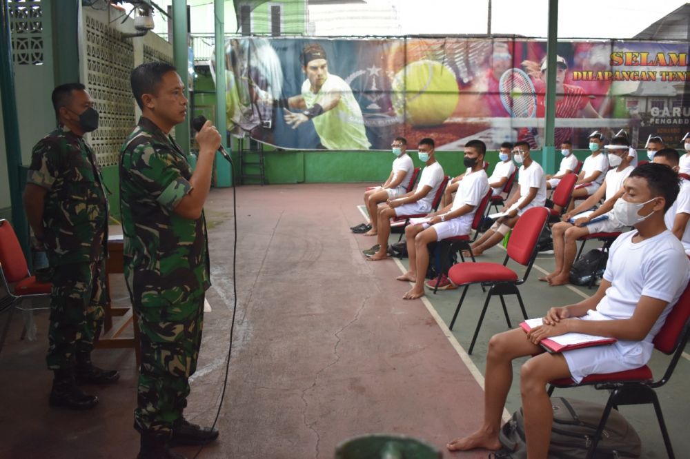 Kasipers Kasrem 042/Gapu Tegaskan Jadi Tentara Tidak Dipungut Biaya