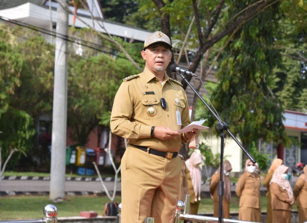 Wali Kota Jambi Fasha Beri Penghargaan ke Sejumlah OPD, Ini Pesan yang Disampaikannya