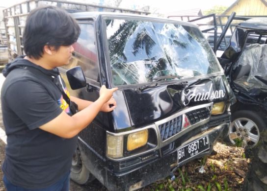 Korban Kecelakaan di Tanjab Timur Sempat Terseret Beberapa Meter di Depan Mobil