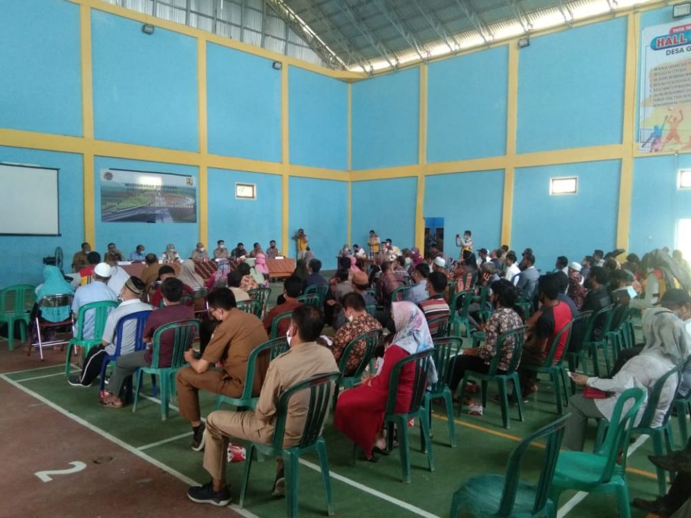 Warga Gerunggung Sumringah, Ganti Rugi Pembebasan Lahan Tol Sudah Dibayarkan