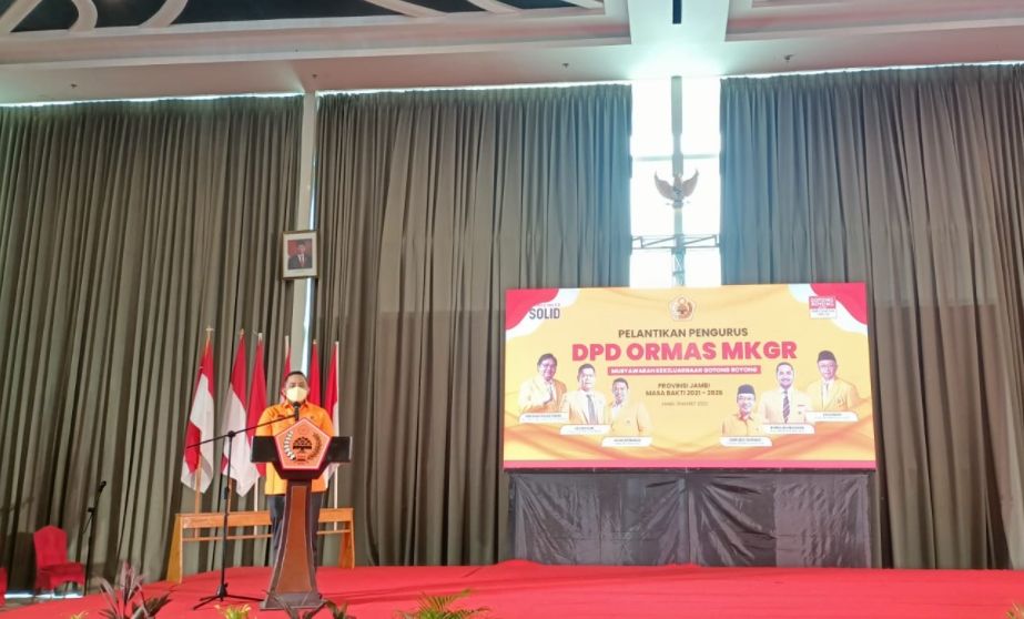 Ormas MKGR Provinsi Jambi Siap Jadi Ujung Tombak Pemenangan Airlangga Hartanto