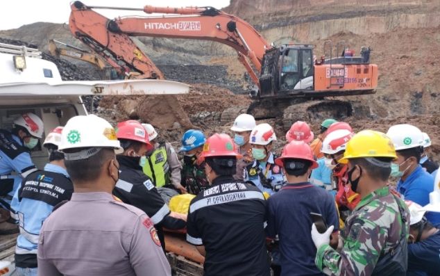 2 Korban Tewas Akibat Longsor di Tambang PT KIM Dipulangkan ke Jawa Timur