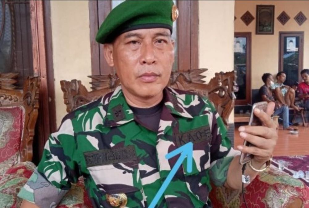 Kades Pose Pakai Seragam TNI, Langsung Disita Dandim