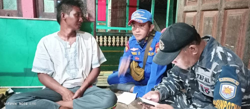 Terapung di Perairan Sumsel, Salah 1 ABK KM Sumber Daya Ditemukan Selamat